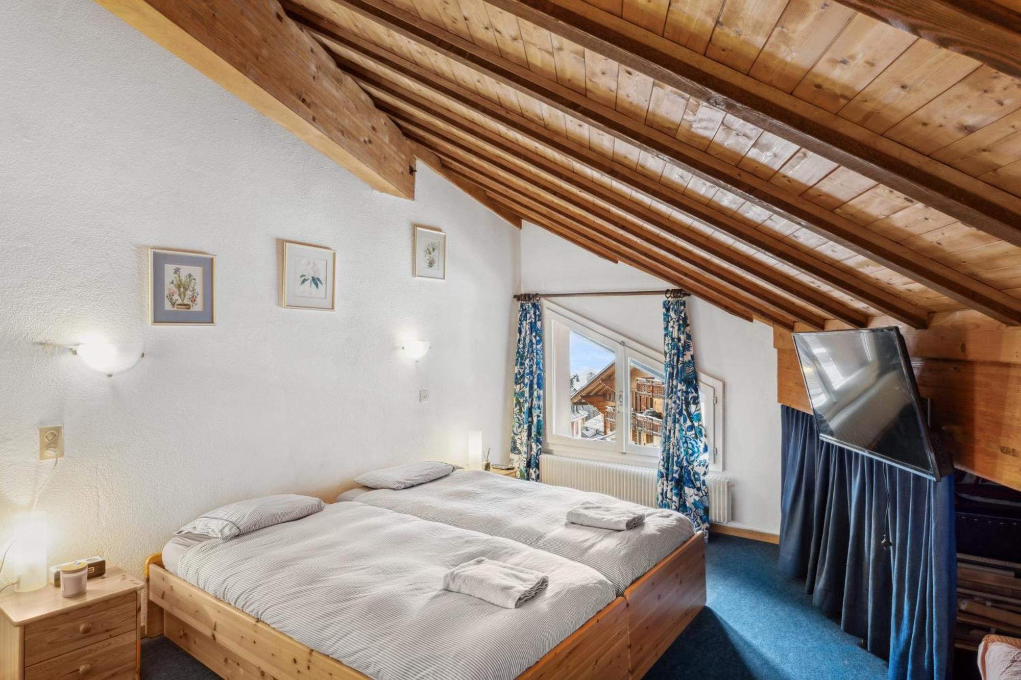 Triplex In Villars Centre With Parking Esterno foto