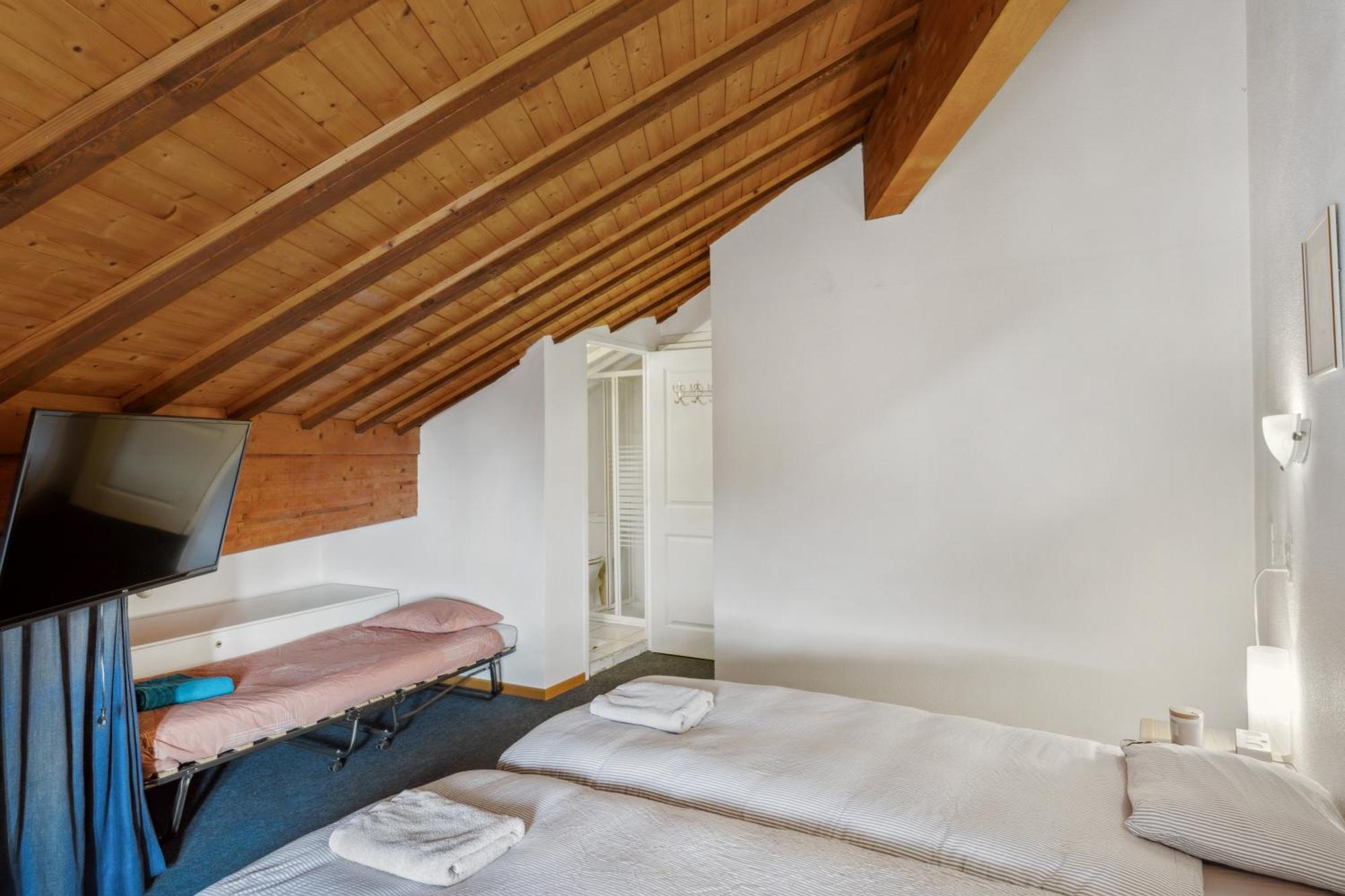 Triplex In Villars Centre With Parking Esterno foto