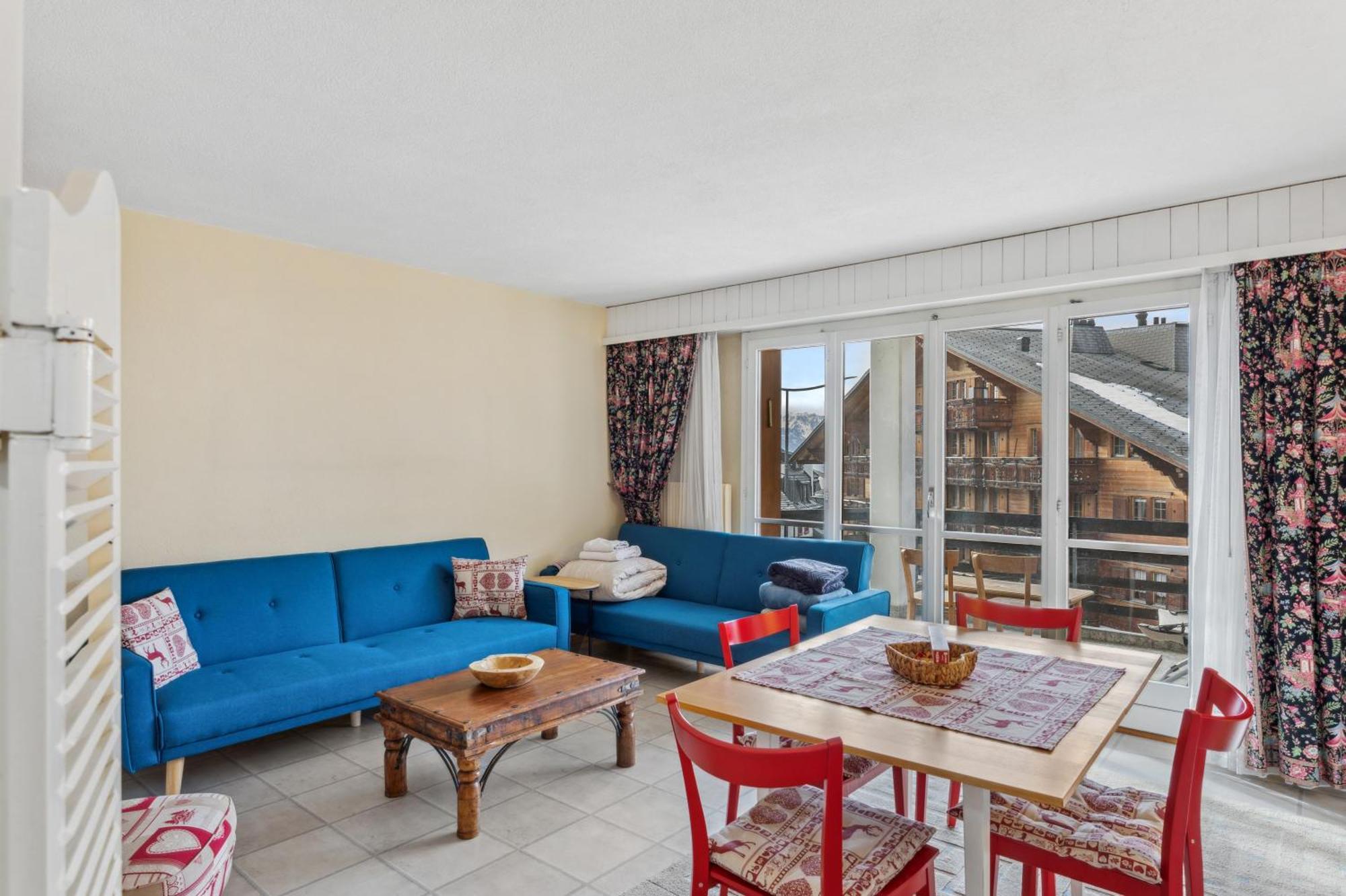 Triplex In Villars Centre With Parking Esterno foto